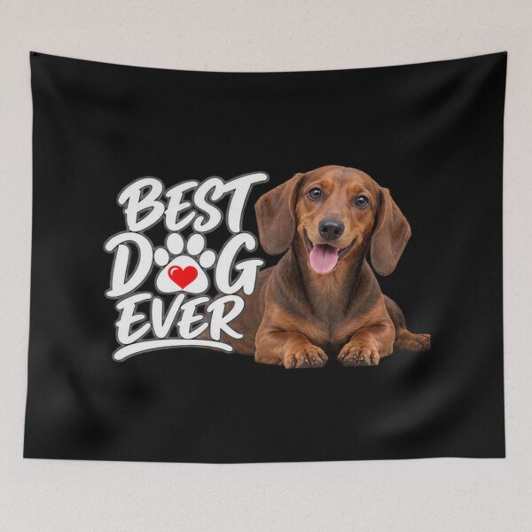 Item preview, Best Dog Ever Dachshund  designed and sold by OurFunnyDesigns.