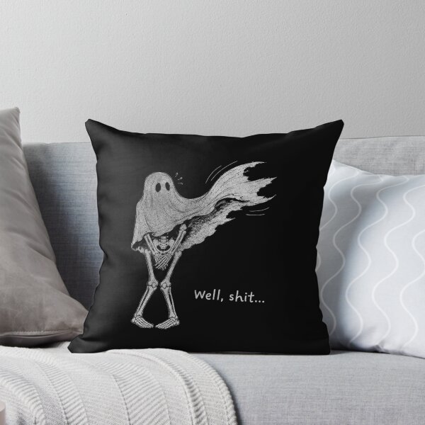Aperçu de l'œuvre WELL SHIT SKELETON HALLOWEEN FUNNY créée et vendue par delllsdesigns.