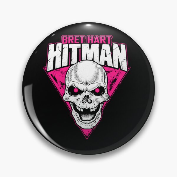 Item preview, Bret Hart Hitman Inspired Skull Graphic | Retro Wrestling Fan Art Design designed and sold by GarnerSupplyCo.