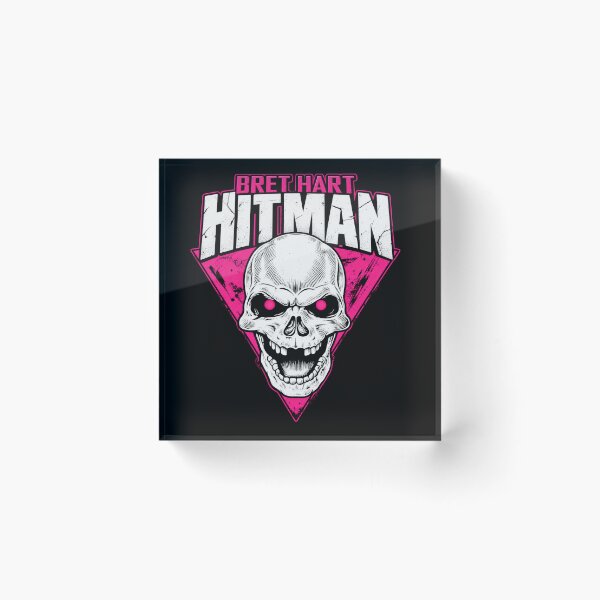 Item preview, Bret Hart Hitman Inspired Skull Graphic | Retro Wrestling Fan Art Design designed and sold by GarnerSupplyCo.