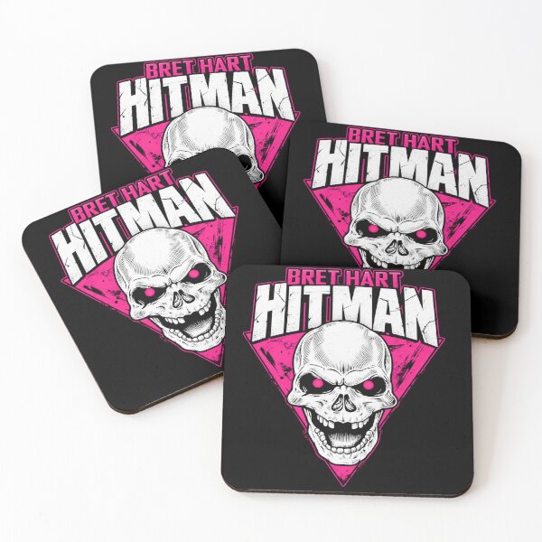Item preview, Bret Hart Hitman Inspired Skull Graphic | Retro Wrestling Fan Art Design designed and sold by GarnerSupplyCo.