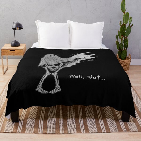 Aperçu de l'œuvre WELL SHIT SKELETON HALLOWEEN FUNNY créée et vendue par delllsdesigns.