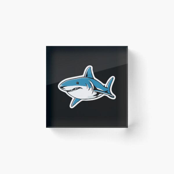 Item preview, Clear Background Great White Shark Vinyl  designed and sold by TondaDasilva.