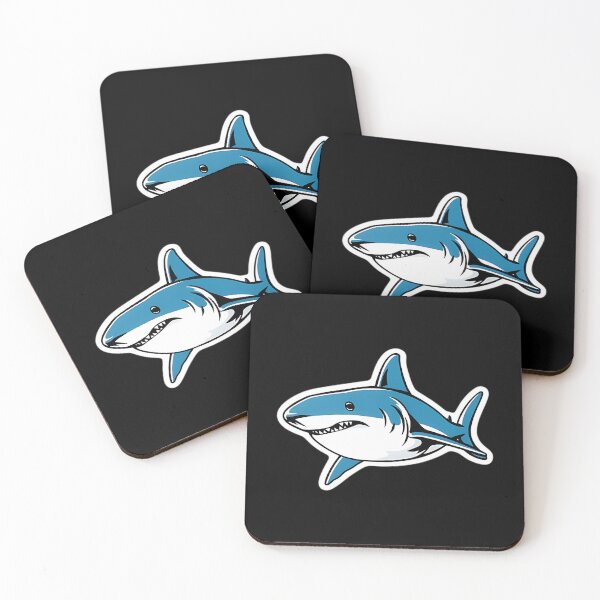 Item preview, Clear Background Great White Shark Vinyl  designed and sold by TondaDasilva.