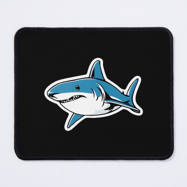 Item preview, Clear Background Great White Shark Vinyl designed and sold by TondaDasilva.