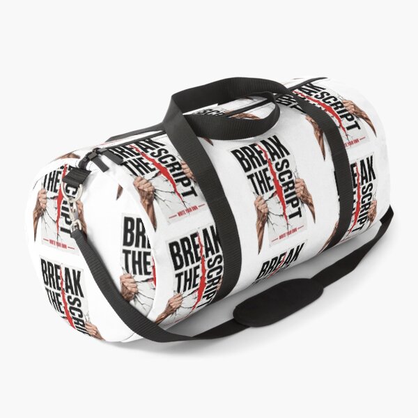 Item preview, BREAK THE SCRIPT - Hands Ripping Paper Red Tear Motivational Streetwear designed and sold by VYBE DARK Studio.