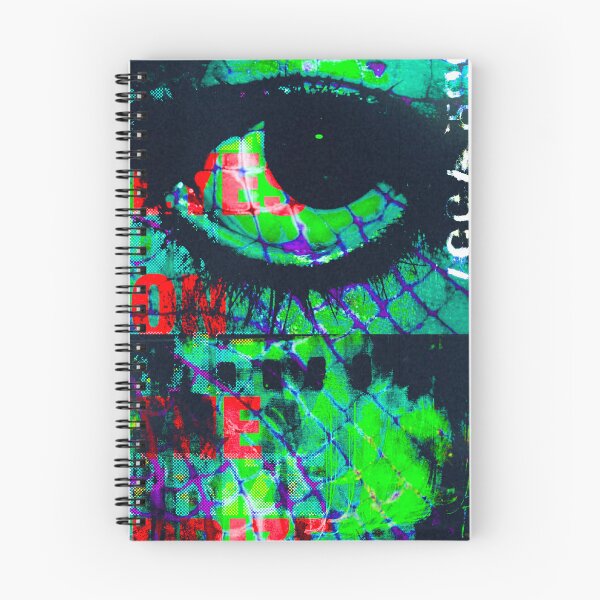 Item preview, EYES ON THE PRIZE – Neon Experimental Poster | Psychedelic Abstract Graphic Art | Alternative Wall Print designed and sold by angelinarfl.