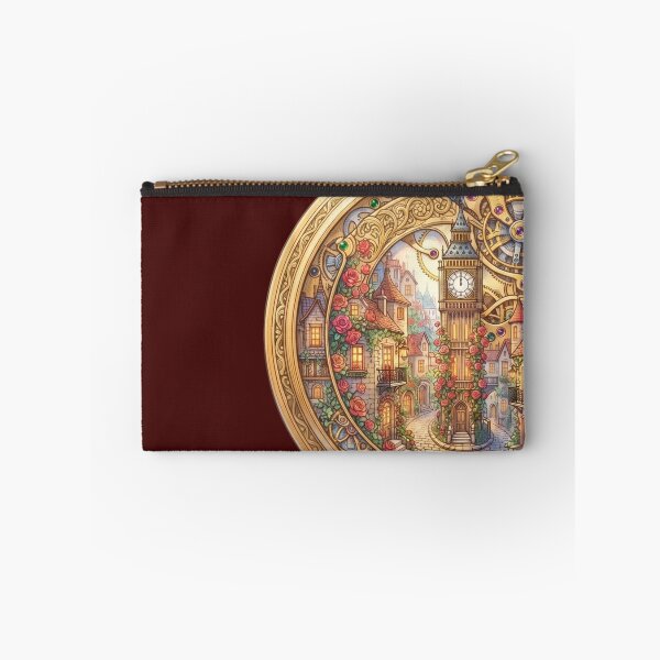 Item preview, Miniature City Inside an Antique Pocket Watch designed and sold by ImageryLoom.