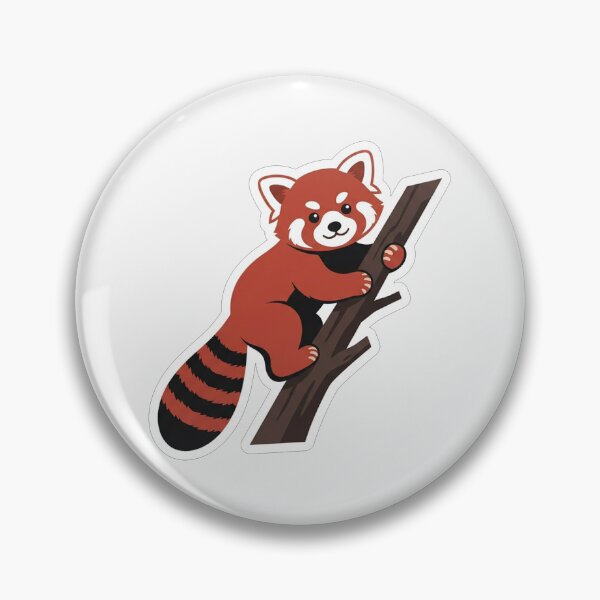 Item preview, Cute Red Panda Climbing A Tree designed and sold by Owcomm.