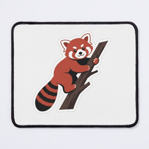 Item preview, Cute Red Panda Climbing A Tree designed and sold by Owcomm.