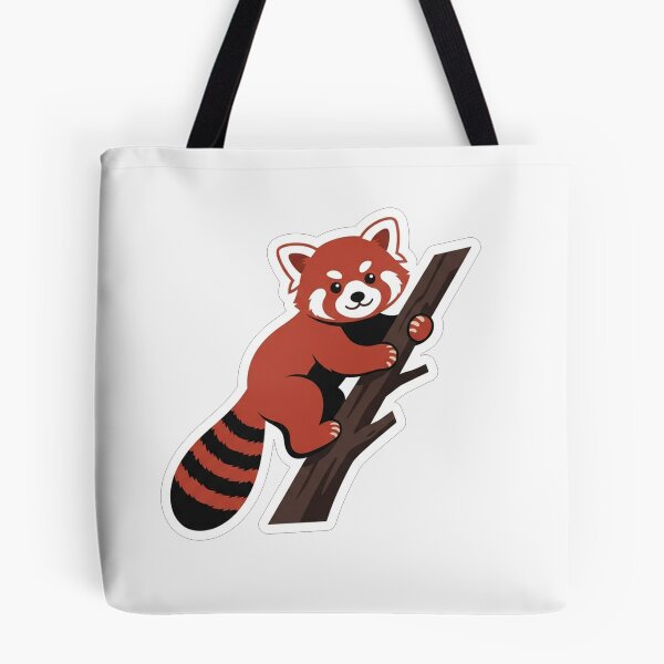 Item preview, Cute Red Panda Climbing A Tree designed and sold by Owcomm.