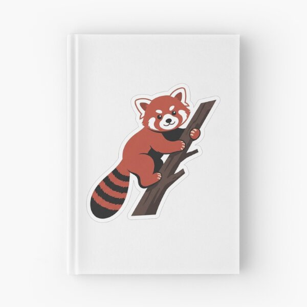 Item preview, Cute Red Panda Climbing A Tree designed and sold by Owcomm.