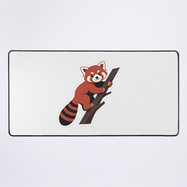 Item preview, Cute Red Panda Climbing A Tree designed and sold by Owcomm.