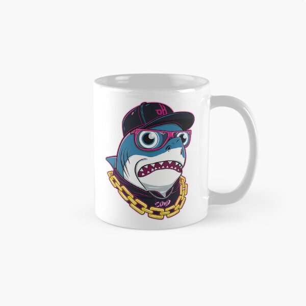 Item preview, Shark With Glasses Hip Hop designed and sold by TondaDasilva.