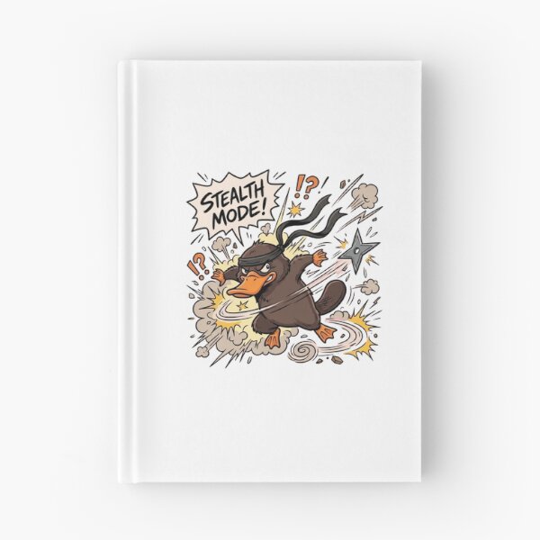 Item preview, Funny Ninja Platypus Stealth Mode Meme designed and sold by jeshands.