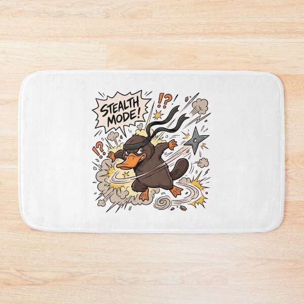Item preview, Funny Ninja Platypus Stealth Mode Meme designed and sold by jeshands.