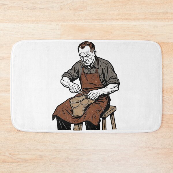 Item preview, Retro Shoemaker At The Last designed and sold by eduardoroa22.
