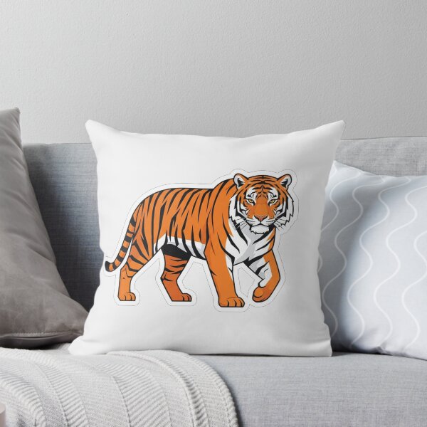Item preview, Wild Majestic Bengal Tiger Prowling Illustration designed and sold by Owcomm.