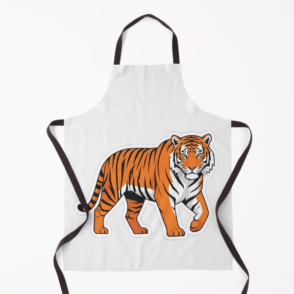 Item preview, Wild Majestic Bengal Tiger Prowling Illustration designed and sold by Owcomm.