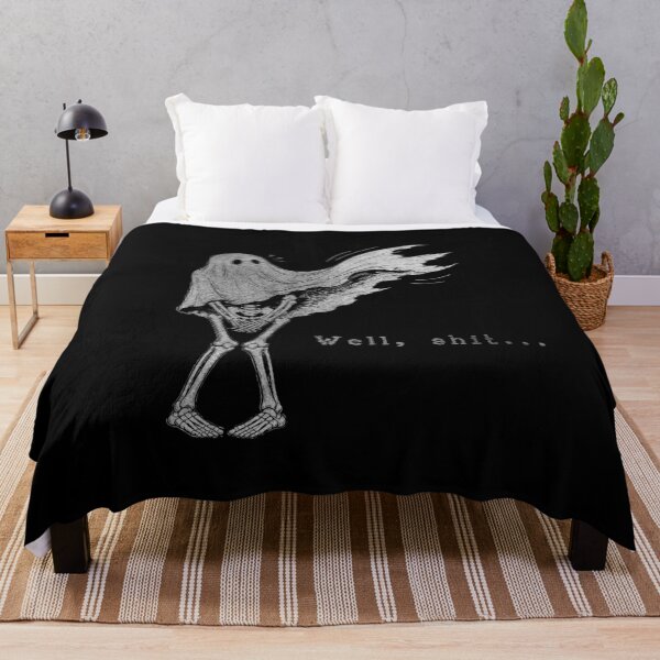 Aperçu de l'œuvre WELL SHIT SKELETON HALLOWEEN FUNNY créée et vendue par delllsdesigns.