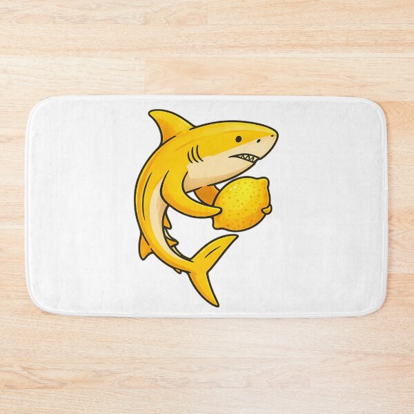 Item preview, Fruit Lemon Shark Vinyl Sticker  Water-Resistant  5-Inch Cute Aesthetic Decals designed and sold by TondaDasilva.