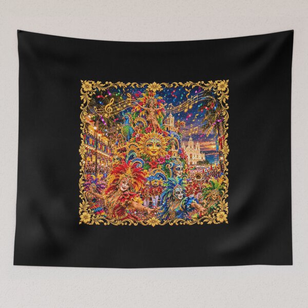 Item preview, Goa Carnival — Festival of Joy • Vibrant Goan Celebration Art designed and sold by Goanheartprints.