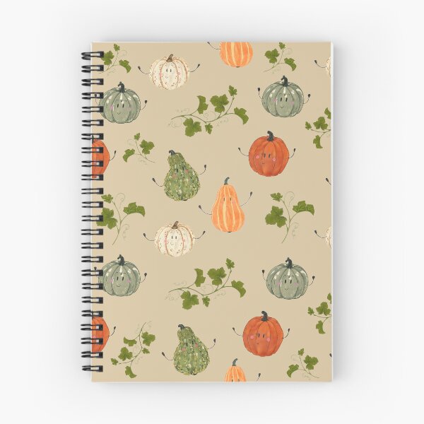 Item preview, Kawaii Autumn Pumpkin Harvest Cozy with Green Leaves designed and sold by somecallmeninastudio .