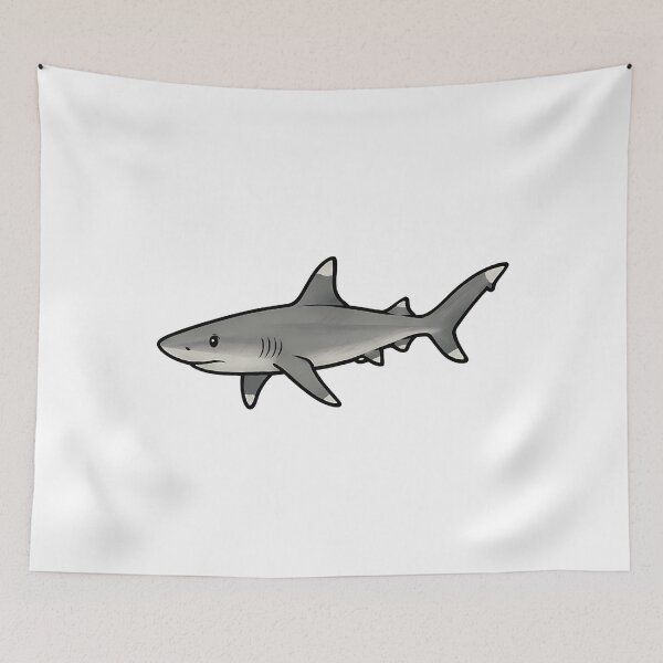 Item preview, Whitetip Reef Shark Coral Hunter Vinyl designed and sold by TondaDasilva.