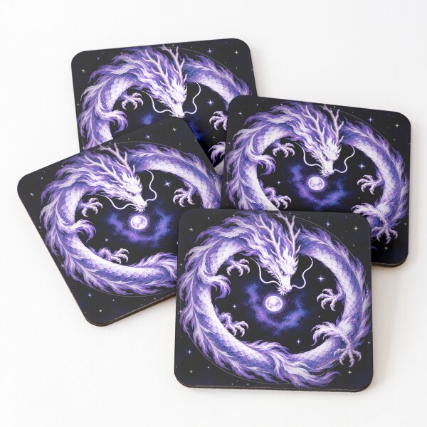 Item preview, Celestial Chinese Dragon and Pearl designed and sold by Vellum & Scale.