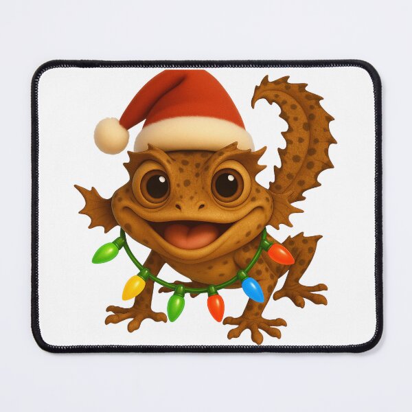 Item preview, Satanic Leaf-Tailed Gecko Christmas designed and sold by Sillytoe.