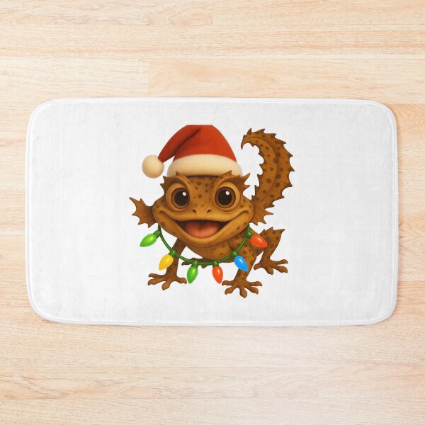 Item preview, Satanic Leaf-Tailed Gecko Christmas designed and sold by Sillytoe.