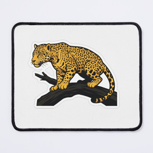 Item preview, Majestic Leopard Prowling on a Tree Branch designed and sold by Owcomm.