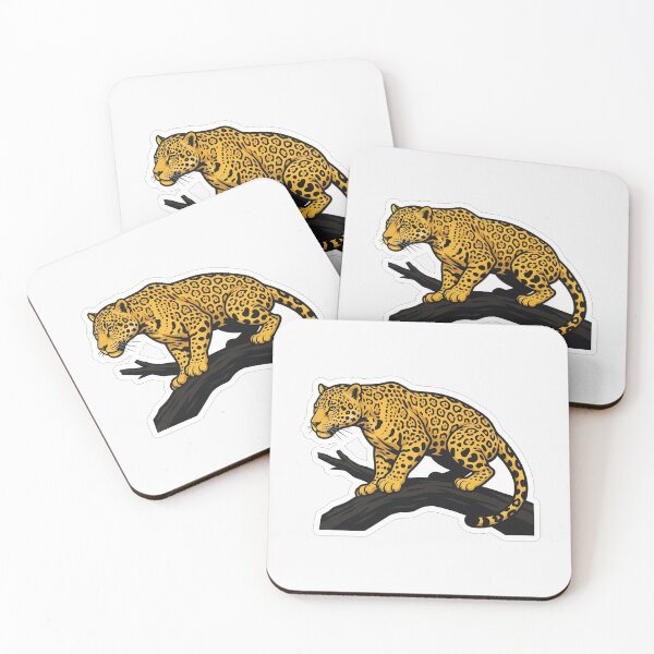 Item preview, Majestic Leopard Prowling on a Tree Branch designed and sold by Owcomm.