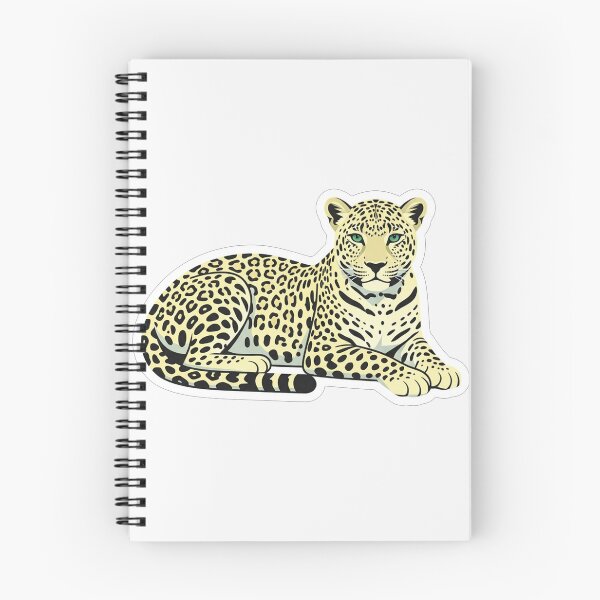 Item preview, Resting Leopard Wild Cat Illustration designed and sold by Owcomm.