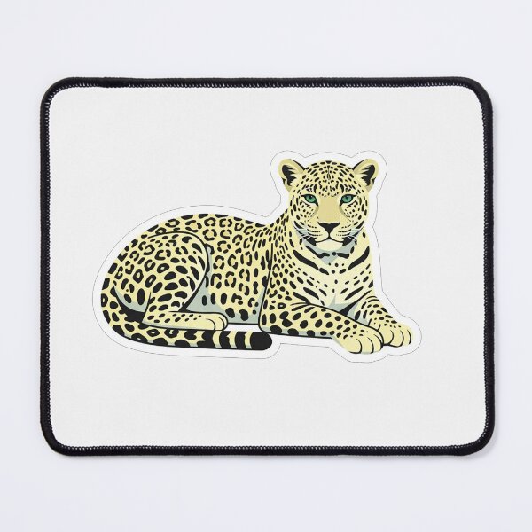 Item preview, Resting Leopard Wild Cat Illustration designed and sold by Owcomm.