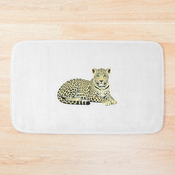 Item preview, Resting Leopard Wild Cat Illustration designed and sold by Owcomm.