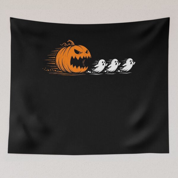 Item preview, Pumpkin Chasing Ghosts Halloween Spooky Fun designed and sold by sportfantees.