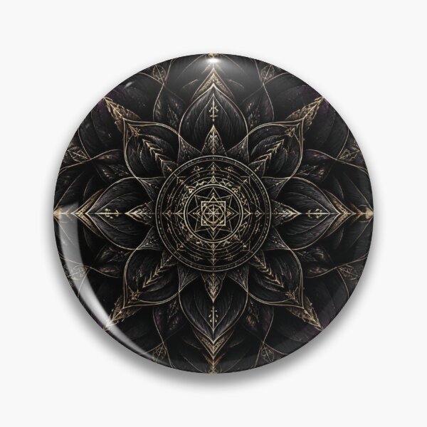Item preview, Shadow‑Bloom Mandala designed and sold by Bluejai Shop.