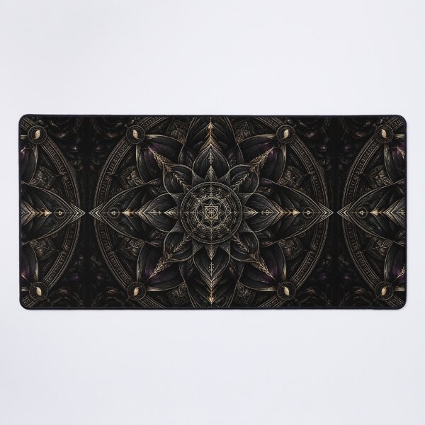 Item preview, Shadow‑Bloom Mandala designed and sold by Bluejai Shop.
