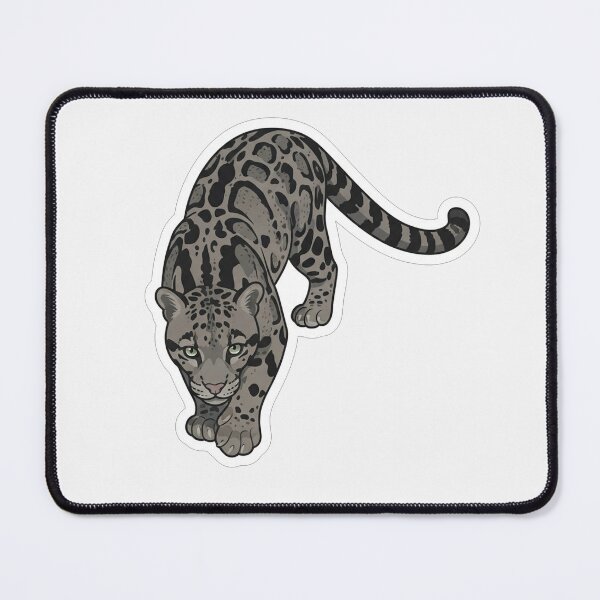 Item preview, Majestic Leopard Walking Downward Wildlife Illustration designed and sold by Owcomm.