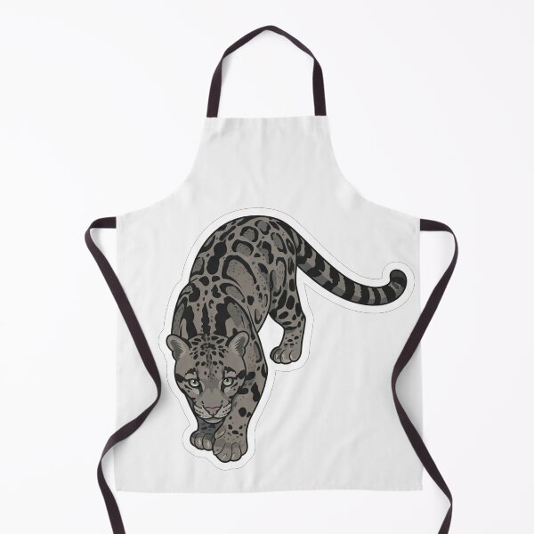 Item preview, Majestic Leopard Walking Downward Wildlife Illustration designed and sold by Owcomm.