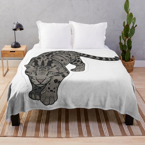Item preview, Majestic Leopard Walking Downward Wildlife Illustration designed and sold by Owcomm.