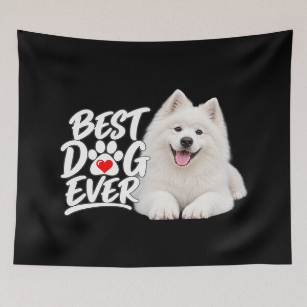 Item preview, Best Dog Ever Samoyed designed and sold by OurFunnyDesigns.