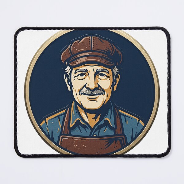 Item preview, Shoemaker Bust Enamel  designed and sold by eduardoroa22.