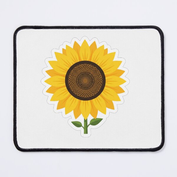 Item preview, Bright Yellow Sunflower Floral Botanical Illustration designed and sold by Owcomm.