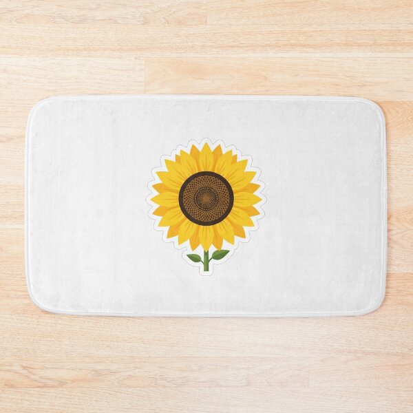 Item preview, Bright Yellow Sunflower Floral Botanical Illustration designed and sold by Owcomm.