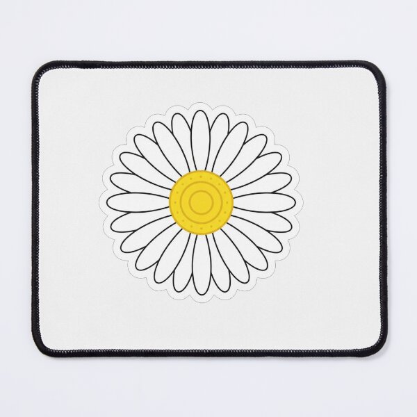 Item preview, Simple White Daisy Flower Botanical Illustration designed and sold by Owcomm.