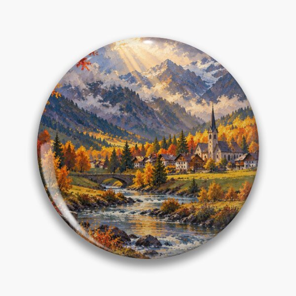 Item preview, Wander the World - Bavaria, Germany Scenic Landscape designed and sold by BreezyDawnDesigns.