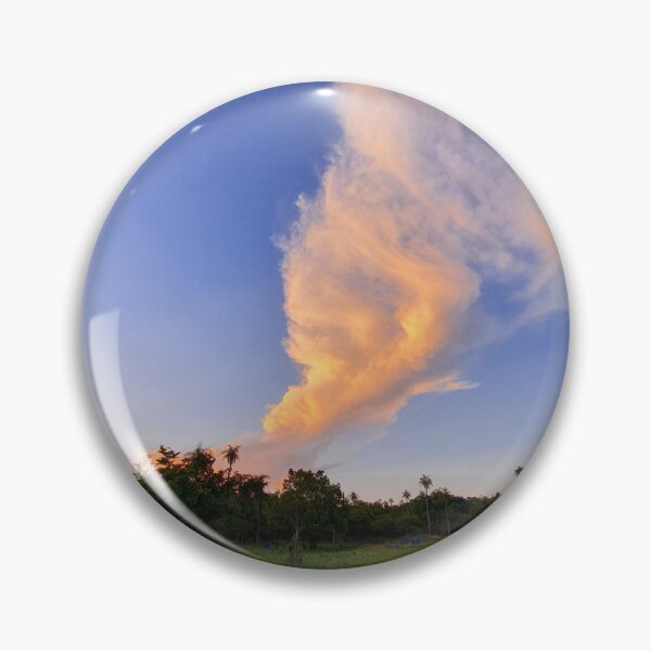 Item preview, Golden Tornado Cloud at Sunset – Nature Photography designed and sold by PicturePic.