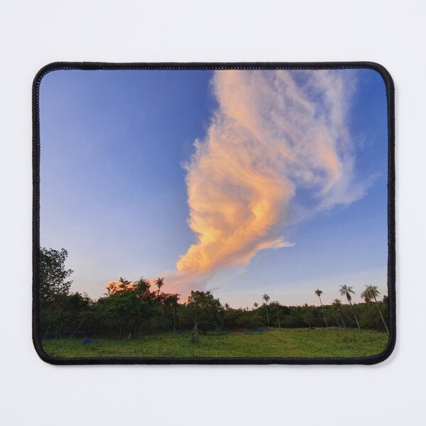 Item preview, Golden Tornado Cloud at Sunset – Nature Photography designed and sold by PicturePic.